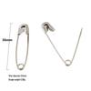 Large Stainless Steel Safety Pin Brooch for Scarves, Sweaters, and Shawls – DIY Clothing Accessory