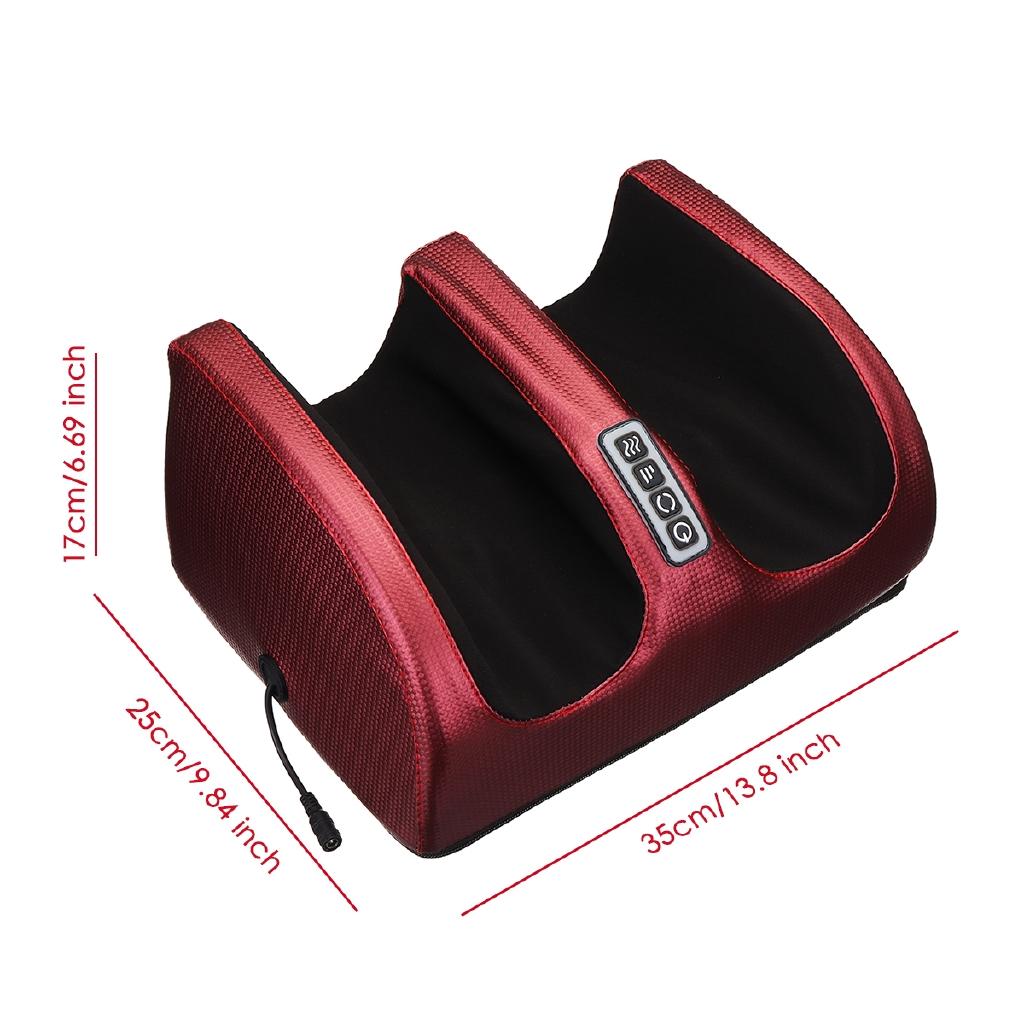 6-in-1 Electric Foot Massager Calf Leg Air Compression Massage Machine Foot Care Machine Heating Therapy EU/US/UK