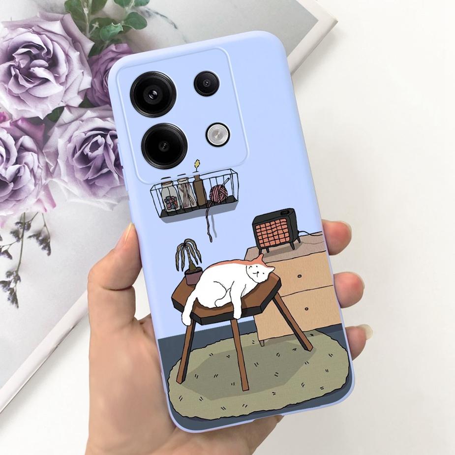 For Xiaomi Poco X6 Pro 5G Case Cute Fashion Cartoon Cover Soft TPU Phone Cases For Xiaomi Poco X6 PocoX6 Pro X6Pro Fundas Bumper