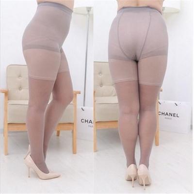 "Summer Women's Plus Size Ultra-Thin Sexy Stockings for 200 Lbs"