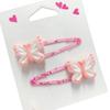 1pair Glitter Hair Clips Cartoon Pattern Hair Barrettes Children Hairpin Hair Accessories for Kids Birthday Party
