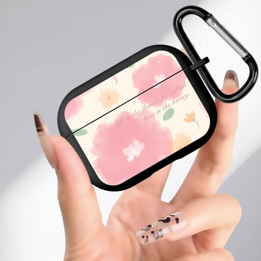 

Чехол для Airpods 3 4 1 2 Pro Pro2 Pro3 Мягкие чехлы для наушников Чехол Цветок Красивый Airpods Pro 2