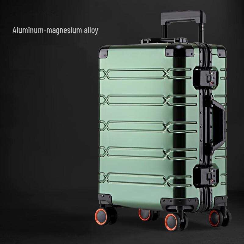 LETOO Aluminum Magnesium Alloy Spinner Luggage