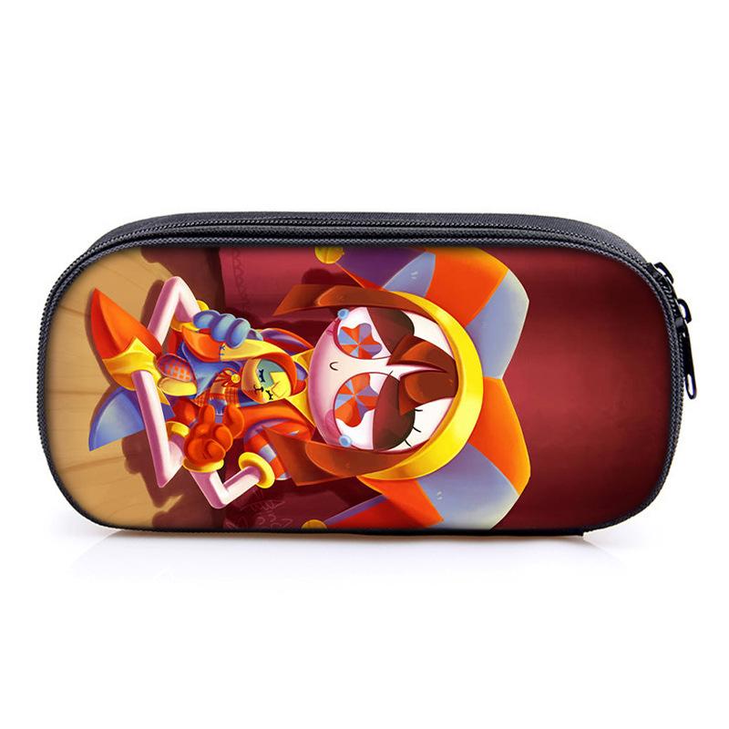 Circus The Amazing Digital Circus Compartment Pencil Case Student Children'S Stationery Case Pencil Case
