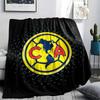 1PC Club America Patterned Flannel Blanket Suitable For All Seasons for Home Decor Warmth and Comfort Gifts Holiday Present
