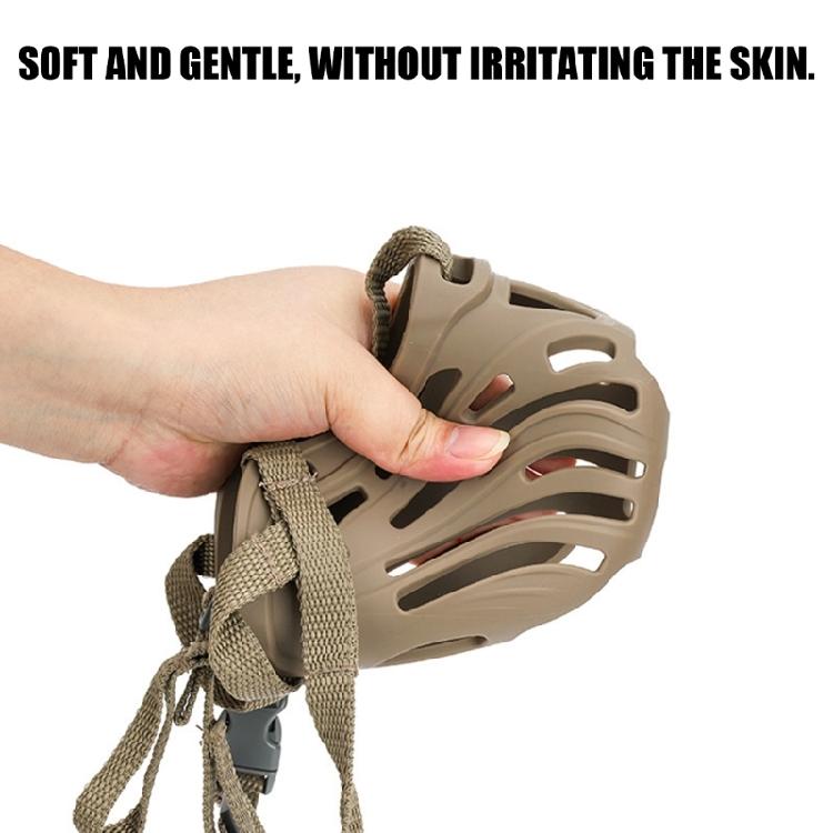 Pet Muzzle Dogs Gentle Mouth Protections Against Eating Proof Pet Mouthpiece Pet Safety Muzzle