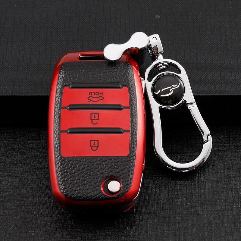 Dongfeng Kia Key Cover: K2, K3, K4, K5, KX3, KX5, Sportage, Cerato, Sorento Car Shell Buckle for Men