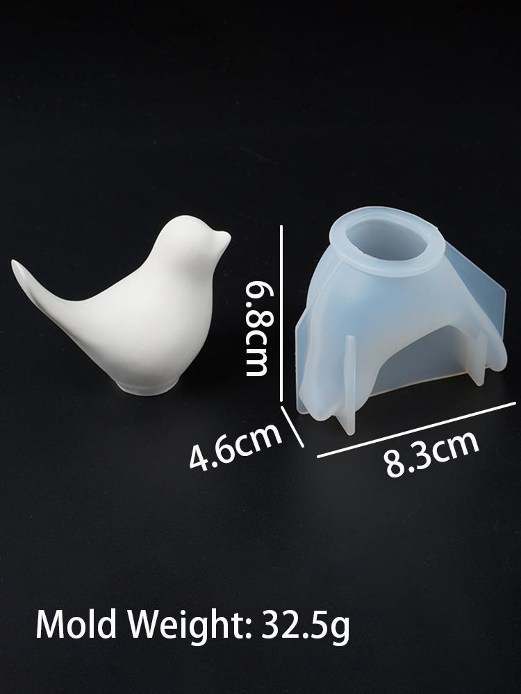 

Сделай сам скандинавский керамический орнамент птица силиконовая форма смола ремесла литье цемент гипсовые формы свечи инструменты для изготовления домашнего декора рабочего стола