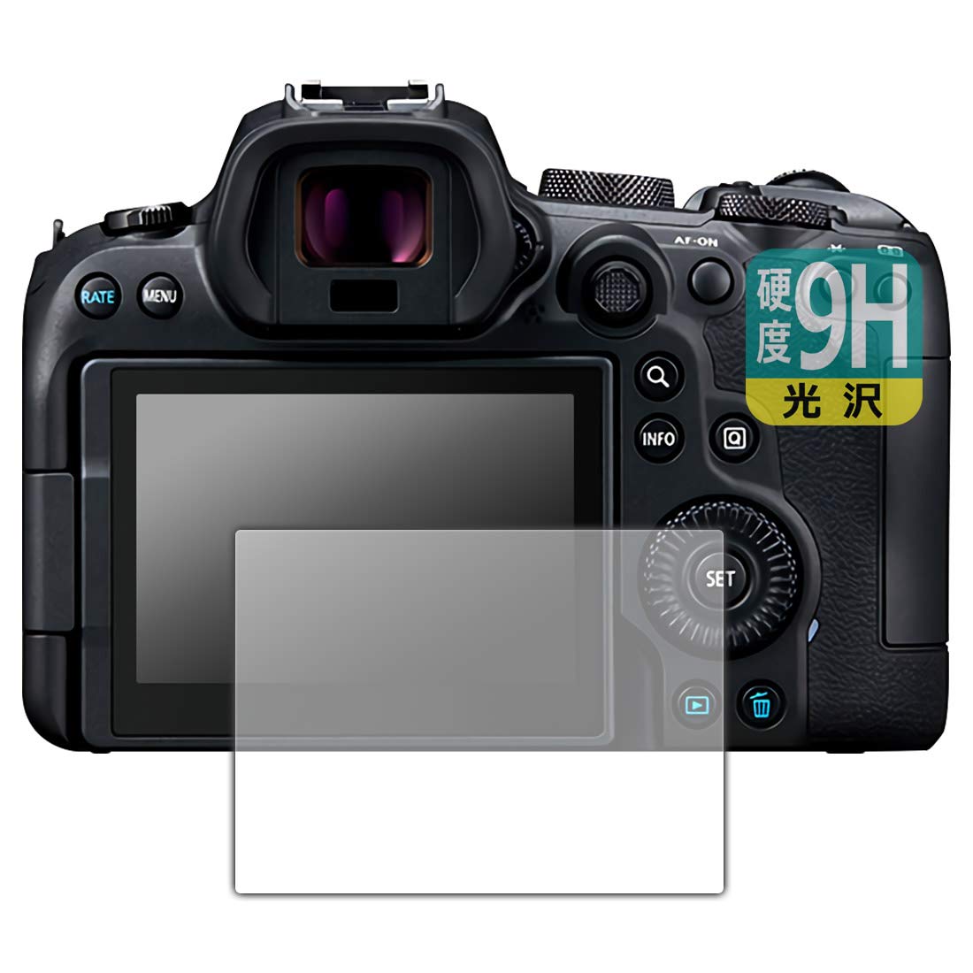 

Захисна плівка для екрана PDA Kobo 9H високої твердості для Canon EOS R7 R6 R6 Mark II, зроблено в Японії [Глянсова] / / ,