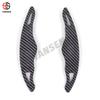 New Carbon Fiber Pattern Steering Wheel Shift Paddle Shifter Extension For Hyundai Elantra Sonata Tucson Genesis G70 Accessories
