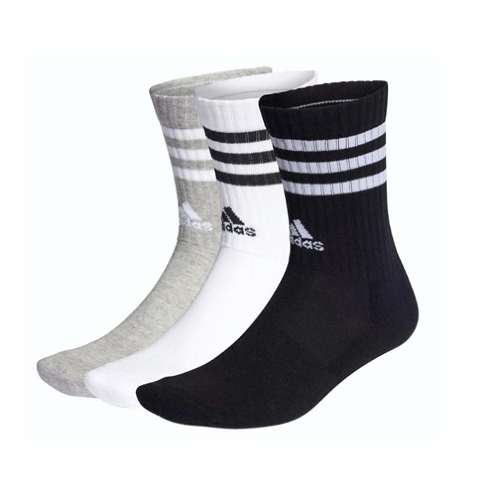 

Трехлинейные беговые носки Adidas, разноцветные, M