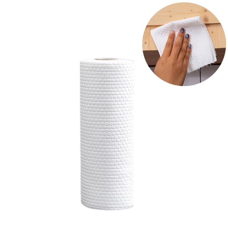 Buy Kitchen Disposable Rag Dish Towel Scouring Pad Wet And Dry Dual Use at affordable prices