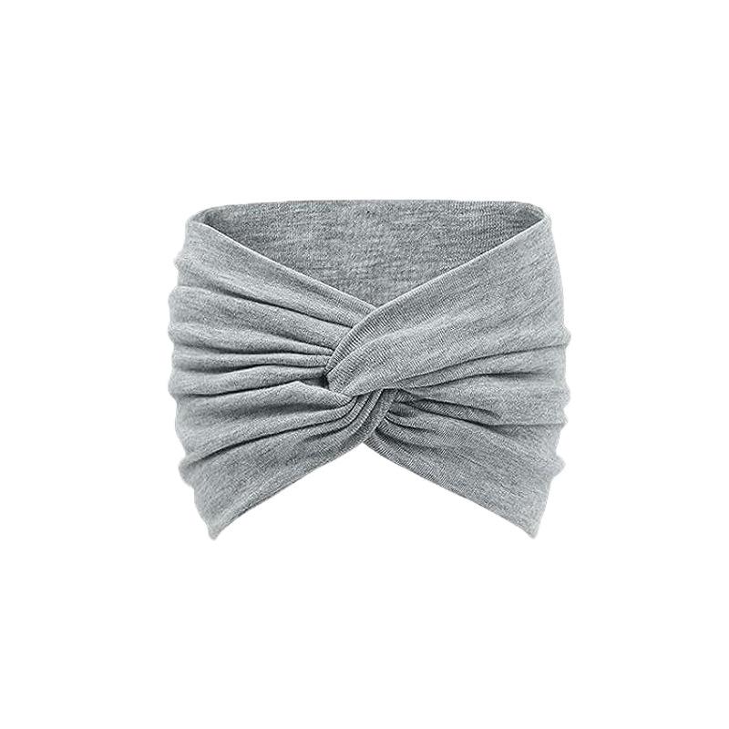 Bohemian Wide Yoga Sports Headbands for Women, Elastic Workout Hairbands & Fitness Hair Accessories