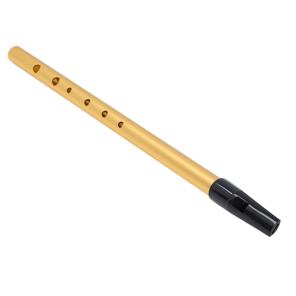 Musical Short Flute Portable Alloy Professional   Short Flute with Lrning Manual for Students