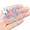 100 Pcs New Mini Cartoon Shiny Marine Jellyfish Resin Scrapbook Rhinestones 3D For Diy Manicure Accessories Decorations A48