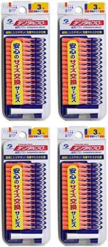

Межзубная щетка Dental Pro размер 15P [Оптовая закупка] I-образная 3(S) [x4 шт.]