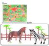 Educational Wildlife Simulation Model: Interactive Science & Cognitive Toy for Kids