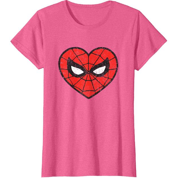 Maglietta Marvel Spider-Man Cuore