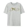 Labrador Retriever Heartbeat Dog Lover Paw Print Ekg Pulse Discount Student T Shirts T Shirt Printed Tops Tees Top Quality