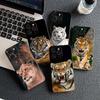 Lion Art Tiger Wallpaper Casing Phone Cover for OPPO A18 A80 A40 A60 A38 A79 A15 A16 A17 A58 A78 A57 A53 A40M Case