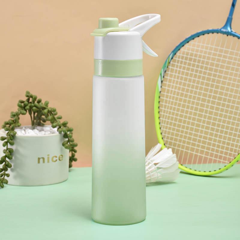 Frosted 700ml Spray Water Bottle - Outdoor Sports Cooling Hydration Cup 700ml