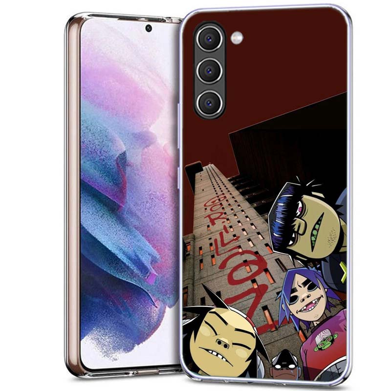 Gorillaz Anime Phone Case for Samsung A54 A14 A24 A34 A17 A37 A57 A55 A35 A25 A15 A13 A23 A33 A53 A07 A05S A04S A03 A73 Galaxy N