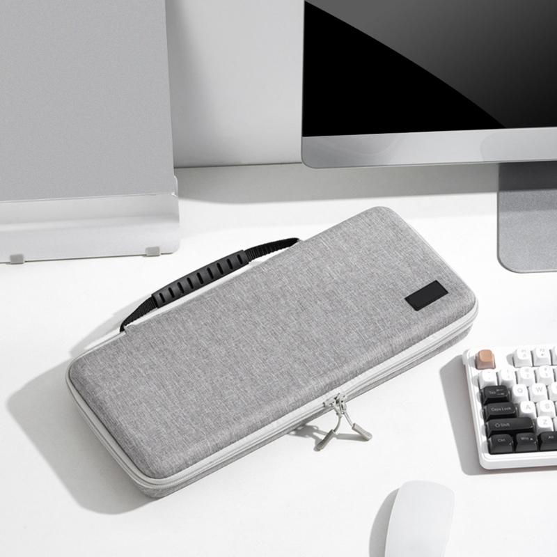 Hard Shell Keyboard Storage Bag for 87 98 Key Computer Mechanical Gaming Keyboards Travel Safe
