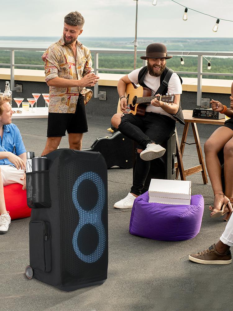 Outdoor Dust Protection Case Multifunctional Speaker Protective Case Scratch Resistant Protective Sleeve for JBL PartyBox 320