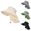 Summer Outdoor Sun Protection Hat With Wide Brim And Breathable Nylon For Womens Uv Shielding