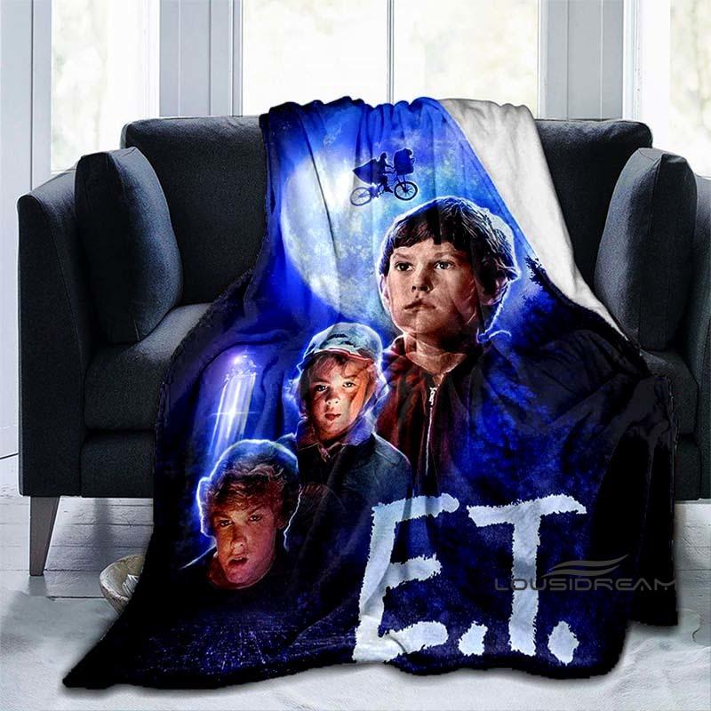 Hora del este. La Manta de Ciencia Ficción Extraterrestre—Ideal para el Hogar, Dormitorio, Sofá, Oficina, Senderismo, Siestas y Como Regalo Navideño
