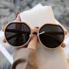 Vintage Women Sunglasses Round Frame Fashion Outdoor Beach Vacation Sunglasses Non Polarized Glasses
