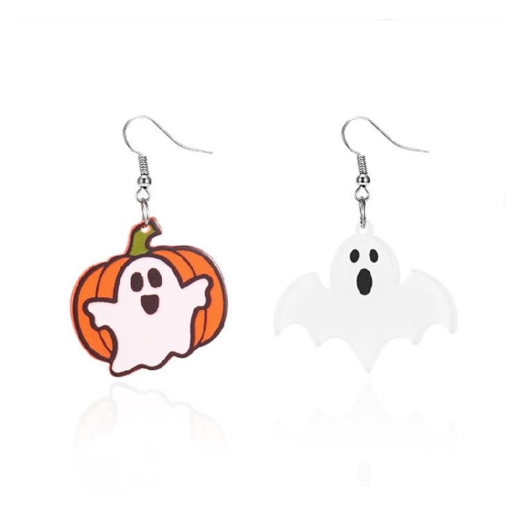 Halloween Themed Celebration Drop Earrings Acrylic Materials Ear Accessories Costume Party Jewelry Gift