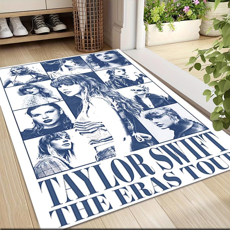 Taylor Swift Eras Tour Teppich Teppich Weich Waschbar Rutschfest Zuhause Wohnzimmer Sofamatten Personalisierter Weihnachtsteppich