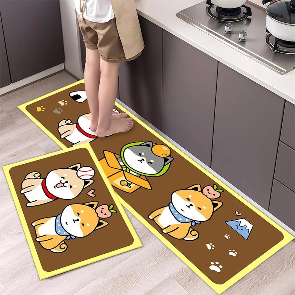 Kitchen Mat Carpet In The Bedroom Doormat Entrance Door Bathroom Rugs Super Absorbent Floor Mat Bedroom Floor Toilet Home Decor