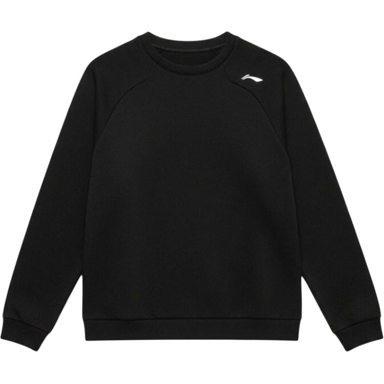 Li-Ning Plain Round Neck Soft Simple Versatile Casual Sweatshirt Men tops AWDW283-1 XL