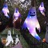 Halloween Decoration Scary Ghost Windsock Glow In The Darks Party Gifts Party Hanging Flags Day of The Dead Dia De Muertos