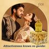 Arabic Gold-Plated Carved Glass Rollerball Perfume - Alcohol-Free, Portable Fruit Fragrance