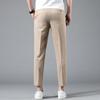 Men's Casual Thin Ankle Length Straight Pants