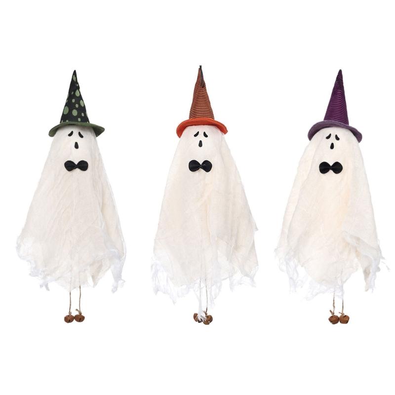 Geist Halloween Windspiele Anhänger Dekorationen Türhänger Ornament Anhänger Halloween Party Zubehör