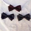 Men Formal Bow Tie Adjustable Design Double-Layered Bow Tie Non-fading Weddings Business Parties Bow Tie