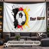 Germany national football team Personalized Tapestry Support Custom Name, Wall Art Home Decoration