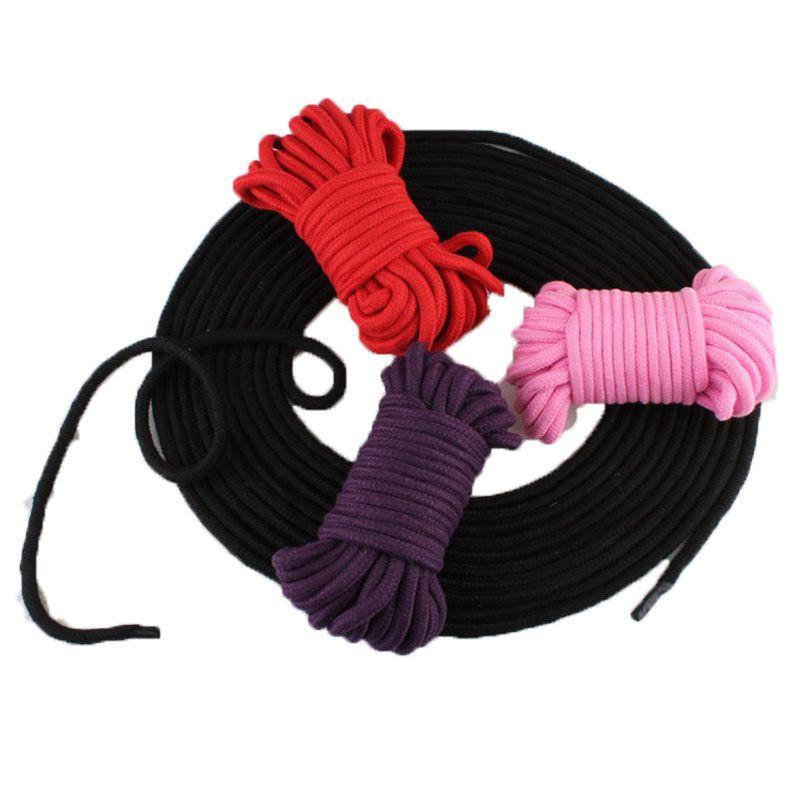 Sex Toy Corda Rossa Bondage Nylon Rope 5 Metri Sexyshop Fetish Bdsm Restraint