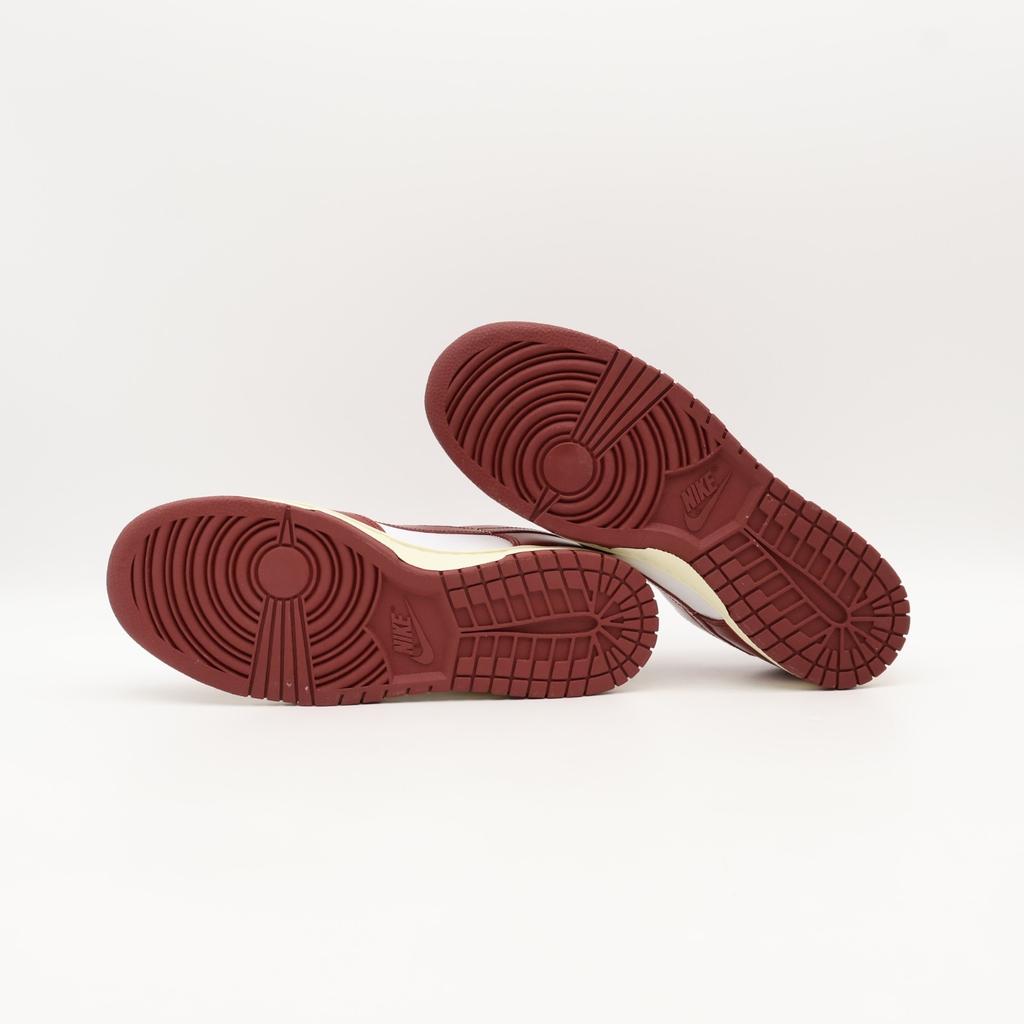 FJ4555-100 Nike Dunk Low PRM Team Red and White (Women's)