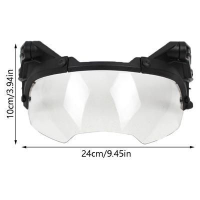 Einstellbare Tactical Helm Flip Goggles Airsoft Paintball Fast Helm Winddicht