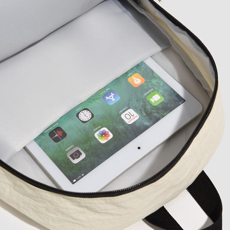 Lightweight Travel Contrast Backpack Student Schoolbag Women's Large Capacity Commuter Backpack