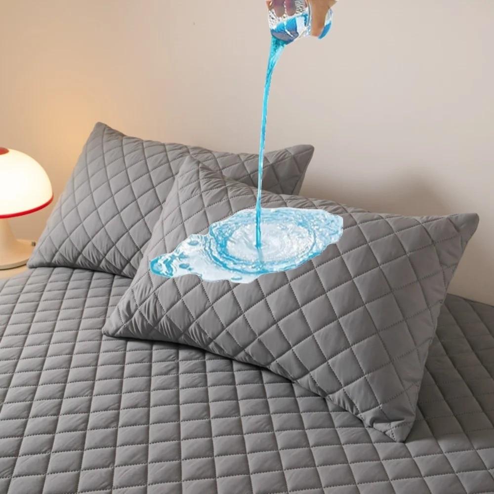 Northern  Style Waterproof Pillowcase Machine Washable Pillow Protector  Home Decoration