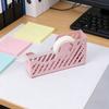 Portable Tape Holder Lightweight Sturdy Iron Desktop Tape Dispenser Minimalist Design Office Desk Accessories