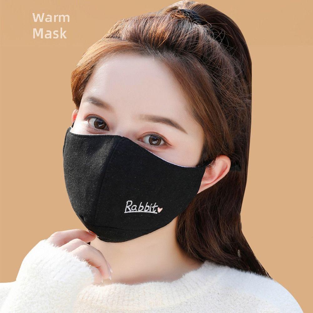 

Soft Cotton Masks Washable Winter Mask Hot Face Mask for Fall and Winter сірий