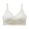 New Latex Underwear One Piece Seamless Bra for Women Without Steel Ring Gathering Comfortable Bra