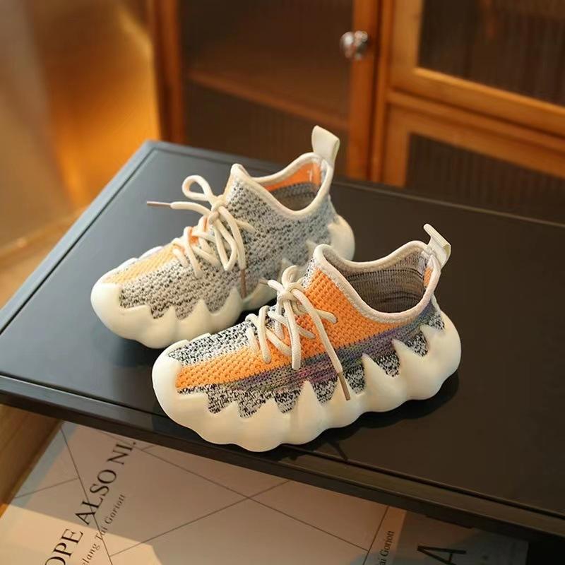 Classmate Flying Woven Breathable Mesh Shoes Boys And Girls Sports Shoes Fashion Trend Children'S Shoes